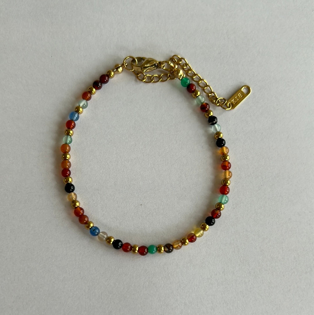 Beaded anklet