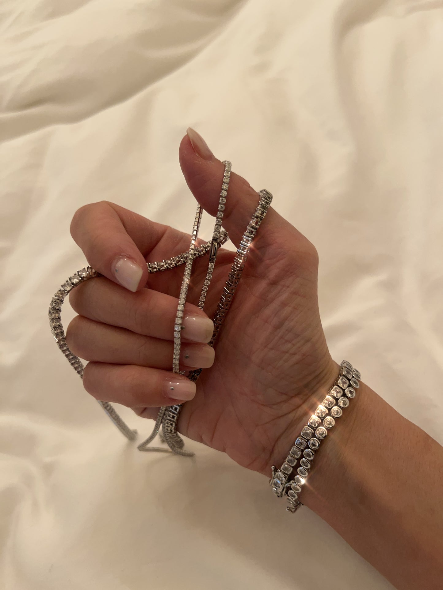 Chunky diamanté bracelet 09
