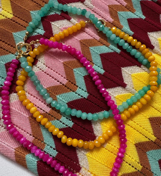Coloured beads slim A55