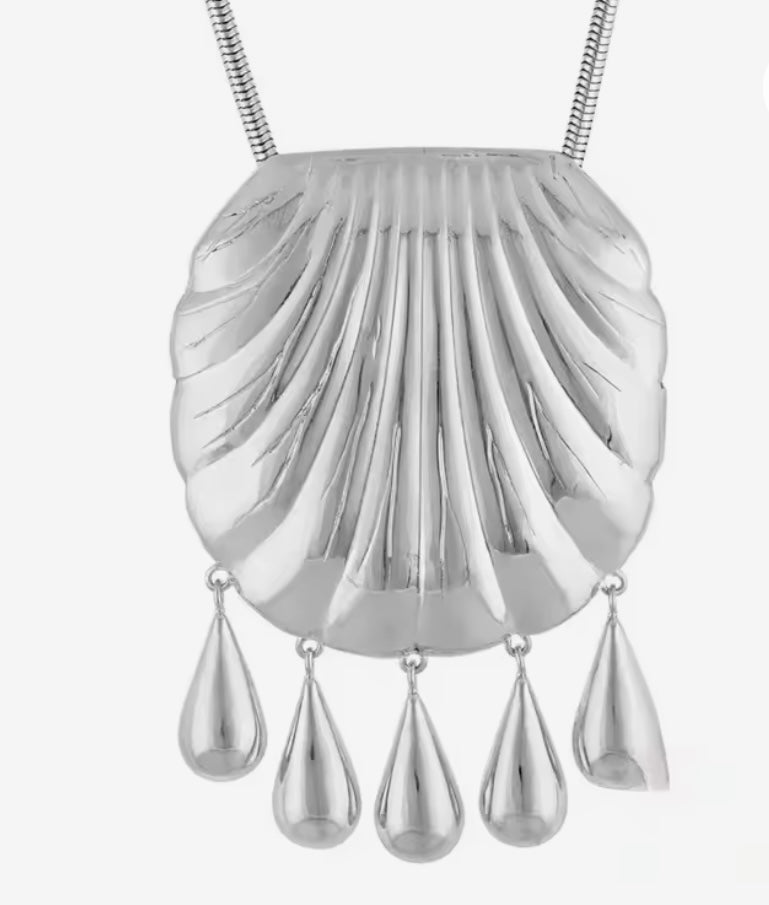 Large statement shell necklace AA68