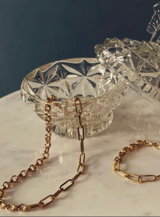 Double link necklace B44
