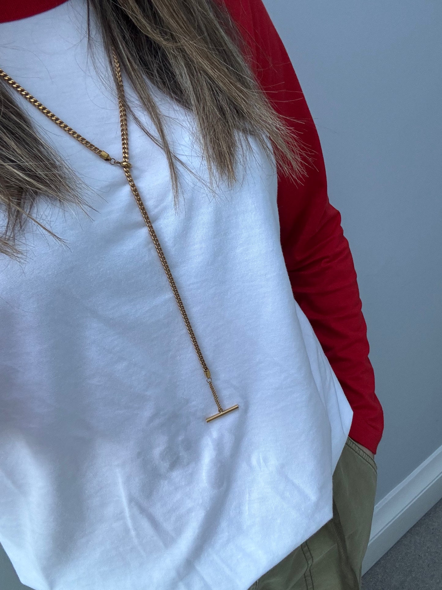 T bar extra long chain B77